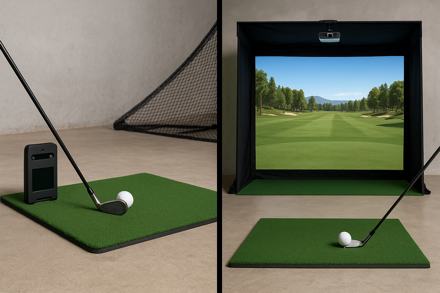 Launch Monitor vs. Golf Simulator: What’s the Difference &amp; What Do You Need?
