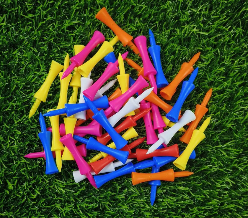 50Pcs Professional 59Mm Golf Tee Golf Supplies New Golf Practice Products Golf Accessories Golf Limit Nail Plastic Ball Holder