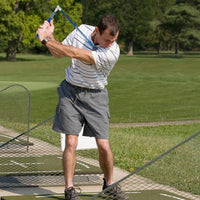 Precision-Pathfinder, Golf Swing Trainer - Achieve Precision and Power, Portable Golf Training Aid for Perfect Swing Path, Right-Handed Grip Trainer, Improve Golf Swing Mechanics