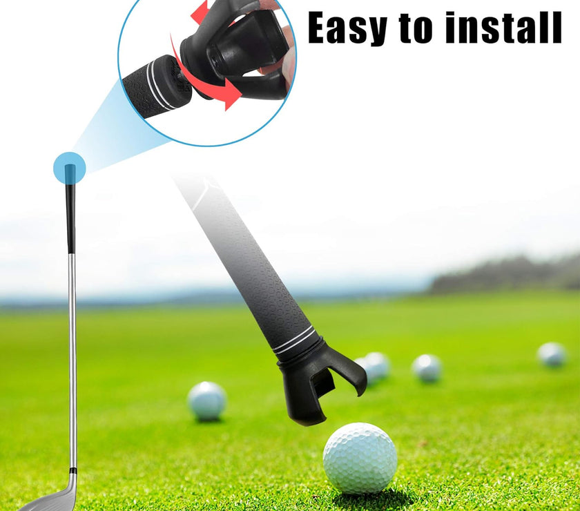 Golf Ball Retriever with 2 Golf Ball Grabbers, Stainless Extendable Golf Ball Retriever Telescopic for Water, Golf Accessories for Men, Weight: 0.55Lb