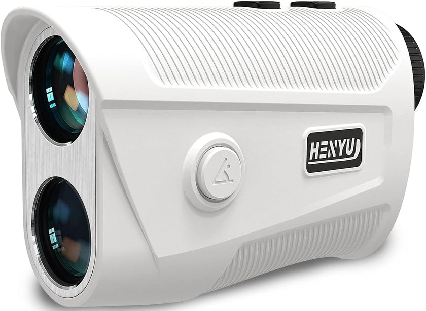 Golf Rangefinder with Slope - 1200 Yard Laser Range Finder for Golfing & Hunting, High-Precision Flag Locking Vibration, 7X Magnification, USB-C Rechargeable, Built-In Magnetic Strip
