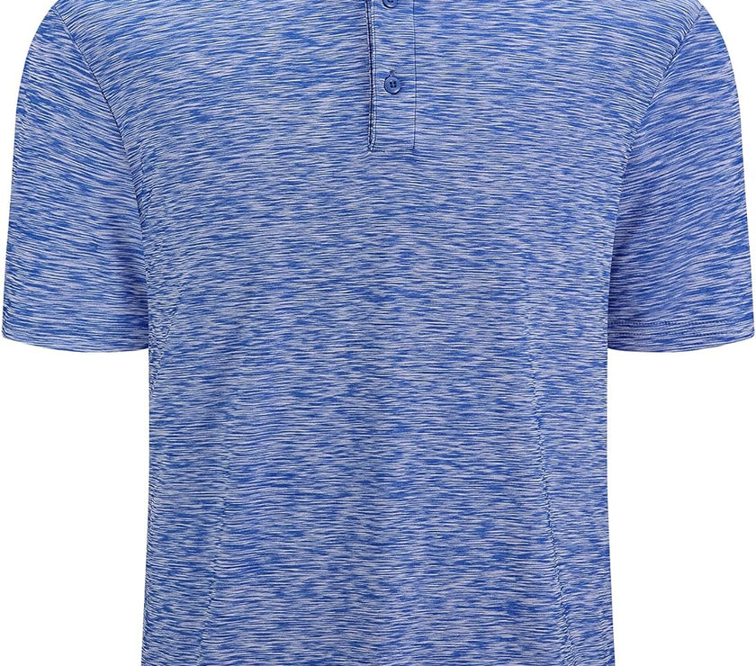 Mens Golf Shirt Moisture Wicking Quick-Dry Short Sleeve Casual Polo Shirts for Men