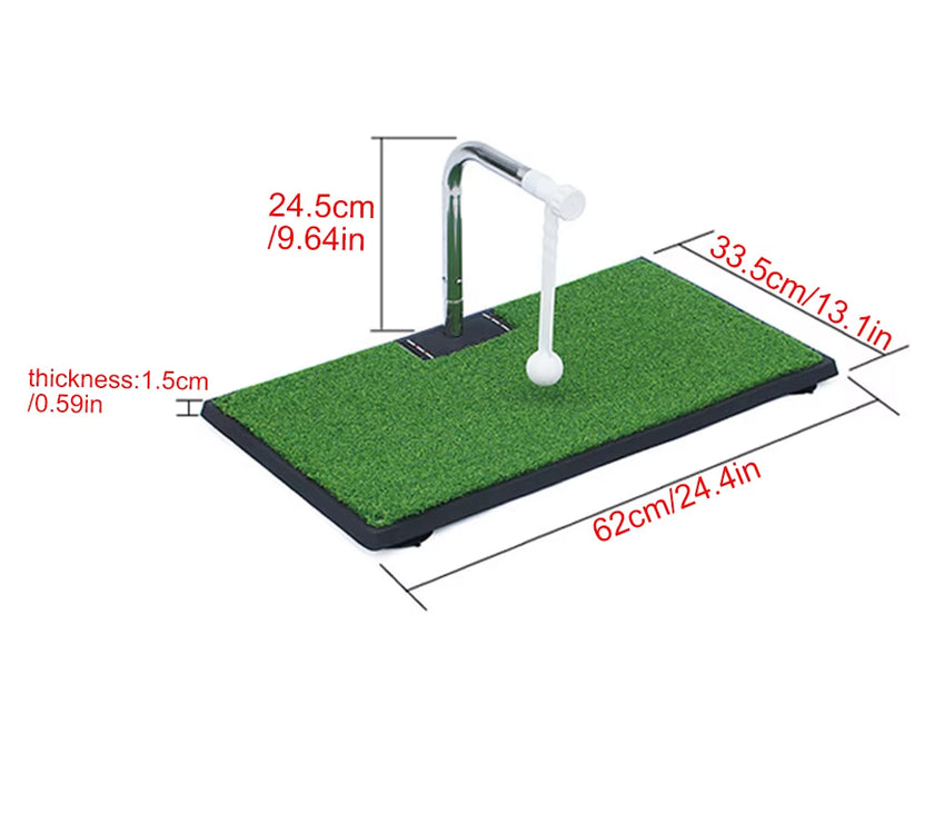 Golf Swing Putting Rod Practice Tools Swing Training Device Golf Training Aids Golf Putting Mat Golf Ball with Stick