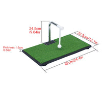 Golf Swing Putting Rod Practice Tools Swing Training Device Golf Training Aids Golf Putting Mat Golf Ball with Stick