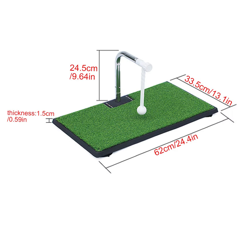 Golf Swing Putting Rod Practice Tools Swing Training Device Golf Training Aids Golf Putting Mat Golf Ball with Stick