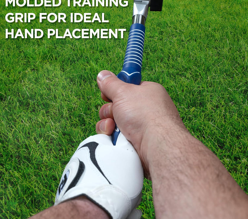 Precision-Pathfinder, Golf Swing Trainer - Achieve Precision and Power, Portable Golf Training Aid for Perfect Swing Path, Right-Handed Grip Trainer, Improve Golf Swing Mechanics
