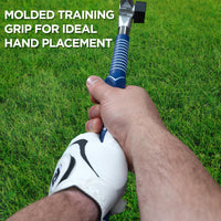 Precision-Pathfinder, Golf Swing Trainer - Achieve Precision and Power, Portable Golf Training Aid for Perfect Swing Path, Right-Handed Grip Trainer, Improve Golf Swing Mechanics