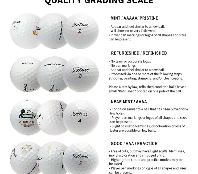 2012 Pro V1X Golf Balls, Prior Generation, Mint Quality, 12 Pack, by Hunter Golf