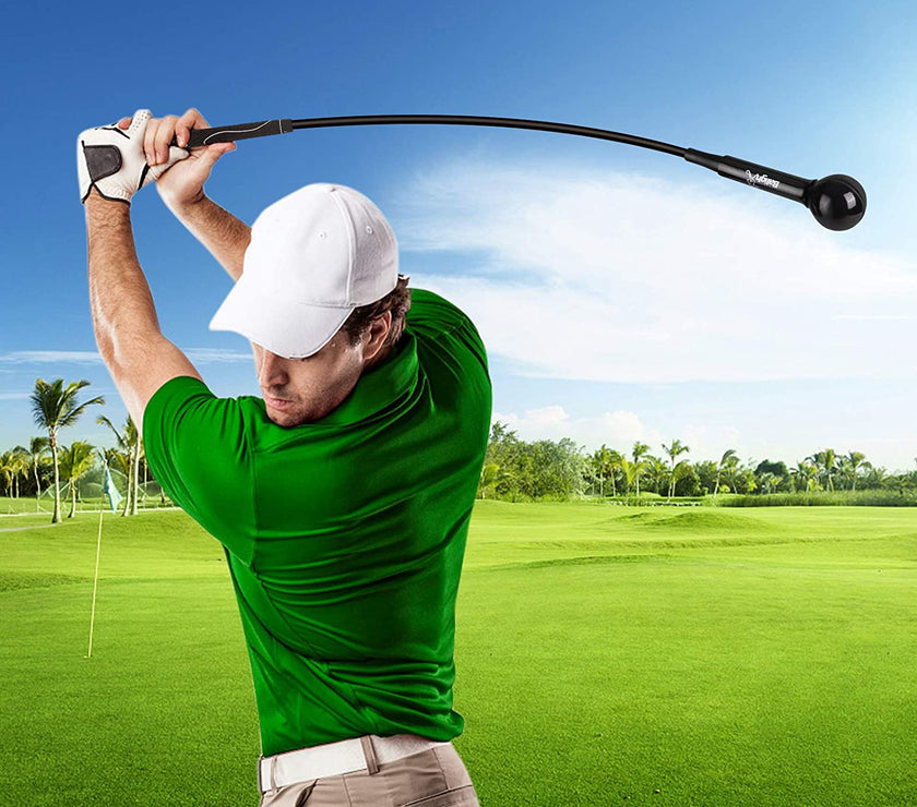 Golf Swing Training Aid Golf Swing Trainer Aid Golf Practice Warm-Up Stick for Strength Flexibility and Tempo Training Golf Golf Swing Aid for Men and Women