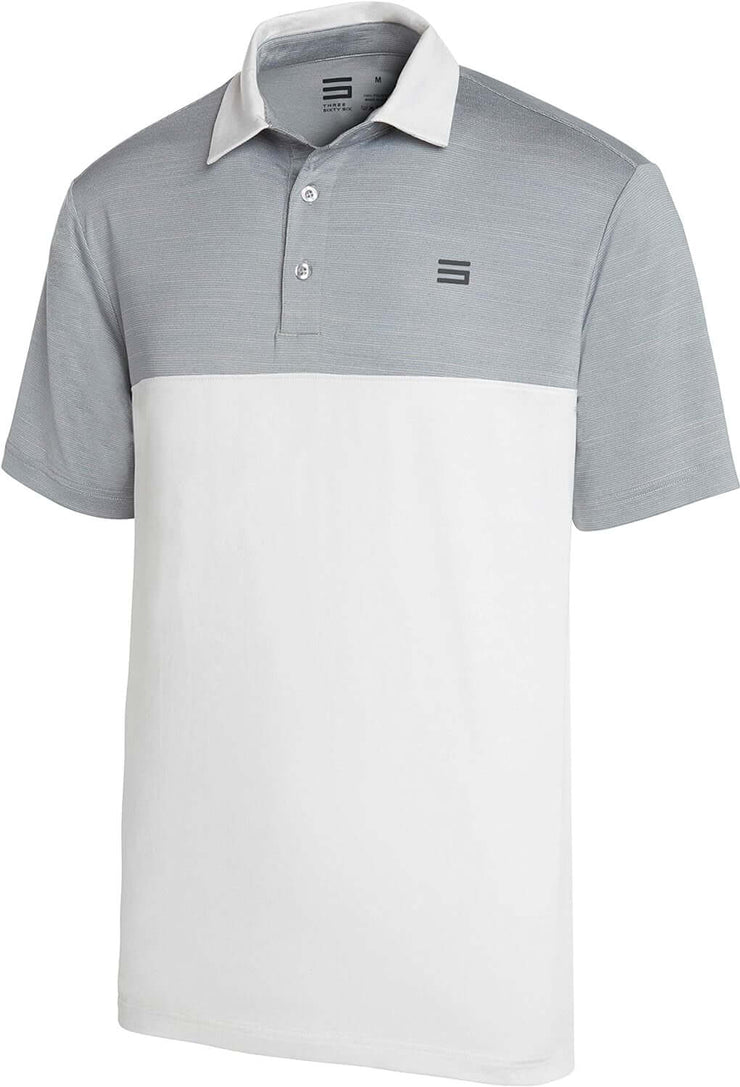 Quick Dry Golf Shirts for Men - Moisture Wicking Short-Sleeve Casual Polo Shirt