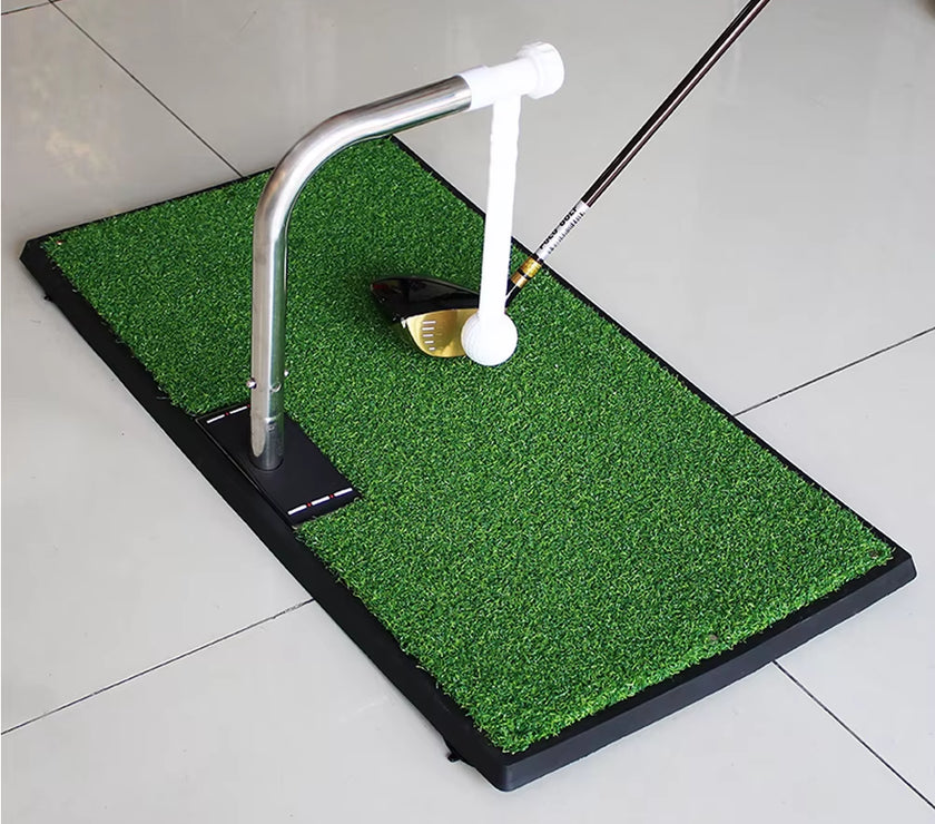 Golf Swing Putting Rod Practice Tools Swing Training Device Golf Training Aids Golf Putting Mat Golf Ball with Stick
