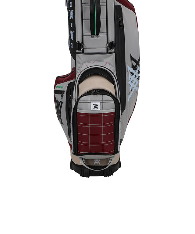 ANEW Golf: Double Logo Stand Bag - Magenta - Under Par Discount Golf