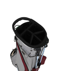 ANEW Golf: Double Logo Stand Bag - Magenta - Under Par Discount Golf