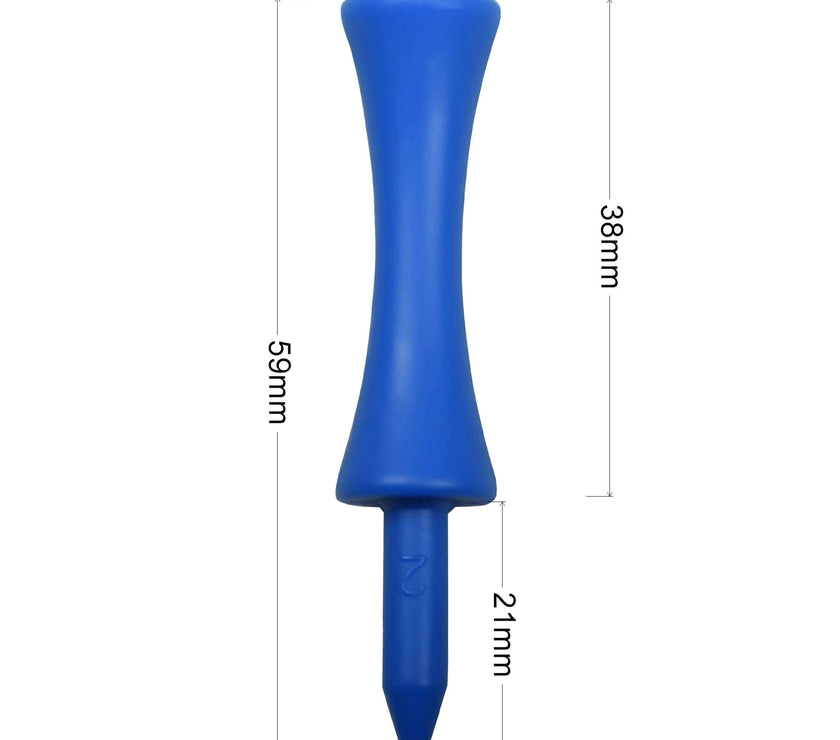 50Pcs Professional 59Mm Golf Tee Golf Supplies New Golf Practice Products Golf Accessories Golf Limit Nail Plastic Ball Holder