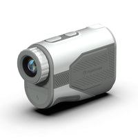 FlightScope i4 Golf Rangefinder in white and gray for accurate distance measurements on the golf course