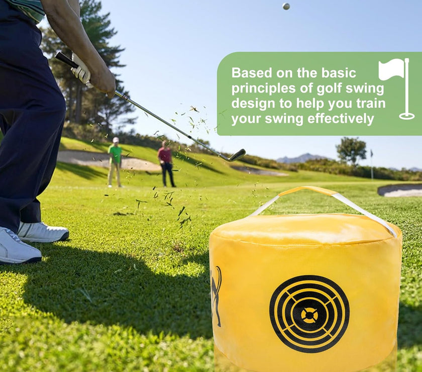 Under Par Discount Golf Golf Impact Bag Trainer for improving swing technique and practice accuracy