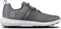 Men's FJ Flex golf shoes sale featuring lightweight design and stylish grey color for comfort on the course