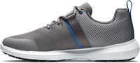 Men's FJ Flex golf shoes sale in gray, featuring lightweight design and comfortable fit for golfers