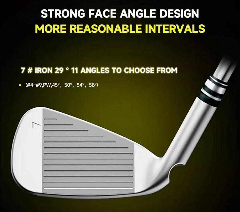 Under Par high rebound pitching wedge featuring strong face angle design for better precision in golf
