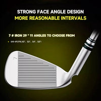Under Par high rebound pitching wedge featuring strong face angle design for better precision in golf