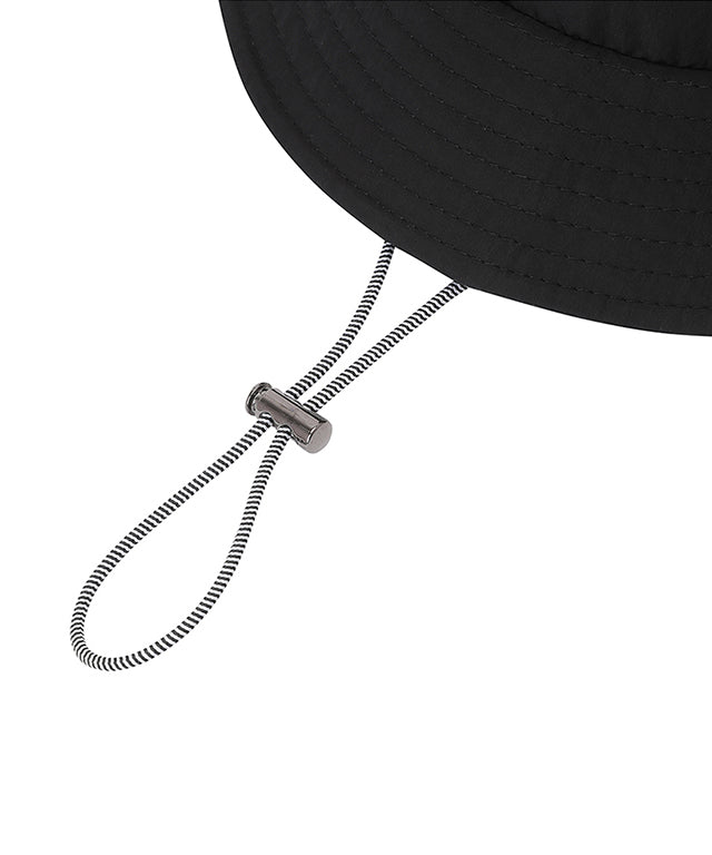 Amethyst Lucy golf bucket hat nylon with adjustable chin strap for a secure fit during outdoor activities